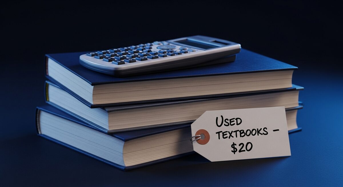 Pricing used college textbooks competitively to sell fast